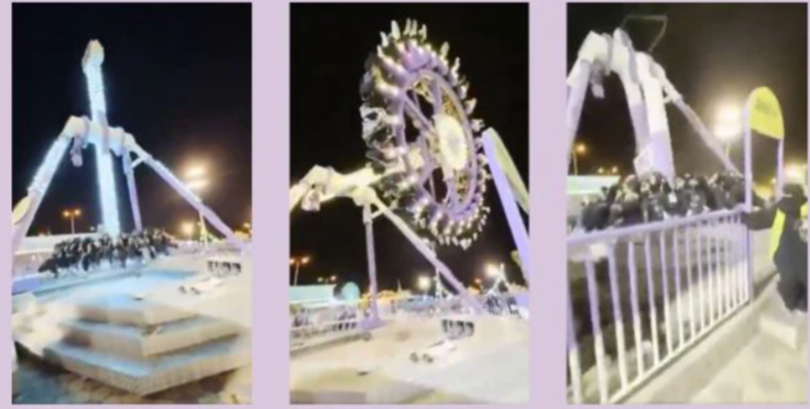 Pendulum ride snaps mid-air at Saudi Arabia’s amusement park, injures 23; video goes viral