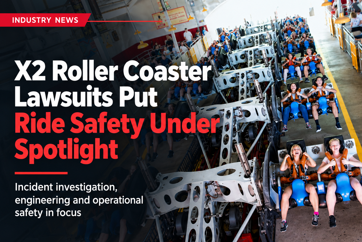 X2 Roller Coaster Case Raises Important Questions for the Global Amusement Industry: Safety Must Go Beyond Compliance